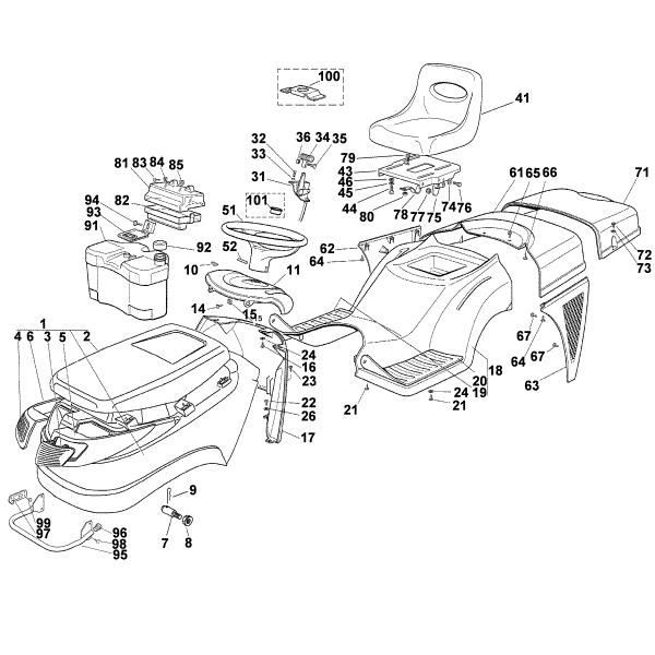 Picture of B - Cover MT 545