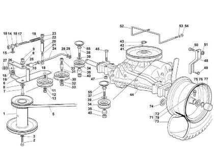 Picture of F - Gear head MT 545