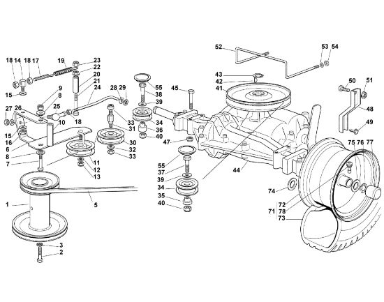 Picture of F - Gear head MT 545