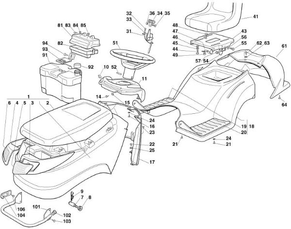 Picture of B - Cover MT 545 L