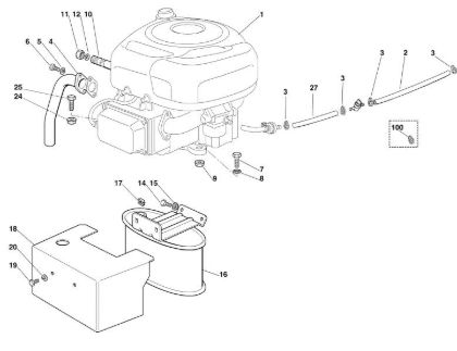 Picture of E - Engine MT 545 L