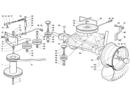 Picture of F - Gear head MT 545 L