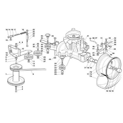 Picture of F - Gear head MT 585