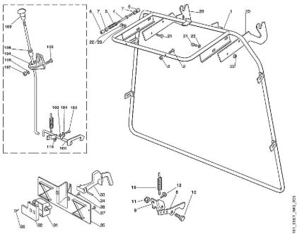 J - Grass catcher bag - 1 MT MT 585 brand Viking