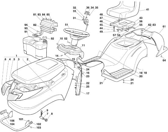 Picture of B - Cover MT 585 L