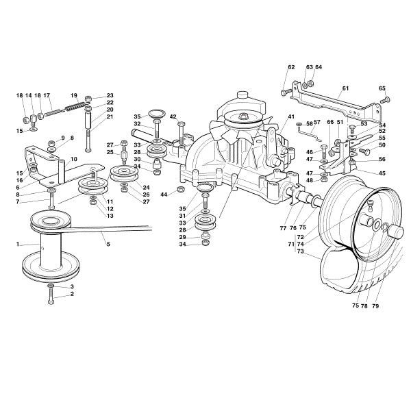 Picture of F - Gear head MT 585 L
