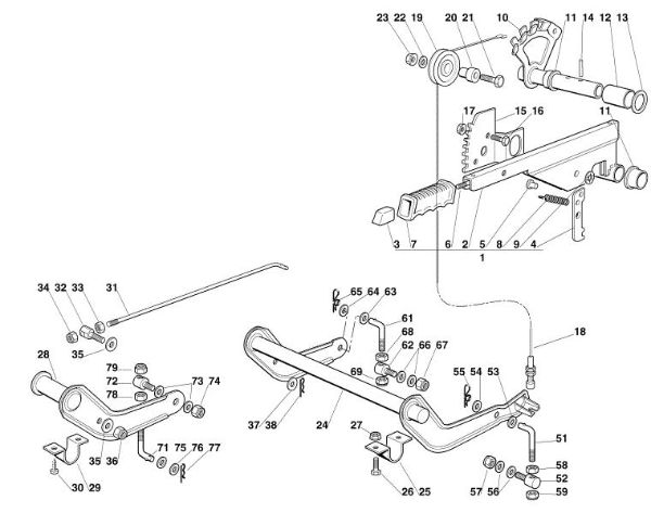 Picture of G - Height adjustment MT 585 L
