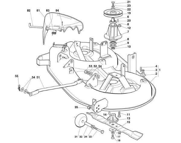Picture of I - Mowing deck - 2 MT 585 L
