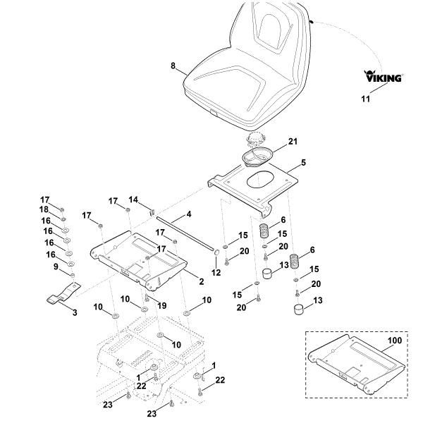 Picture of G - Seat MT 6112.0
