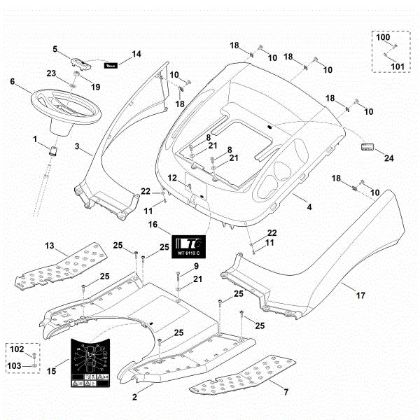 Picture of C - Cover MT 6112.0 C