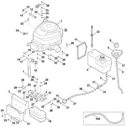 Picture of I - Engine, tank MT 6112.0 C