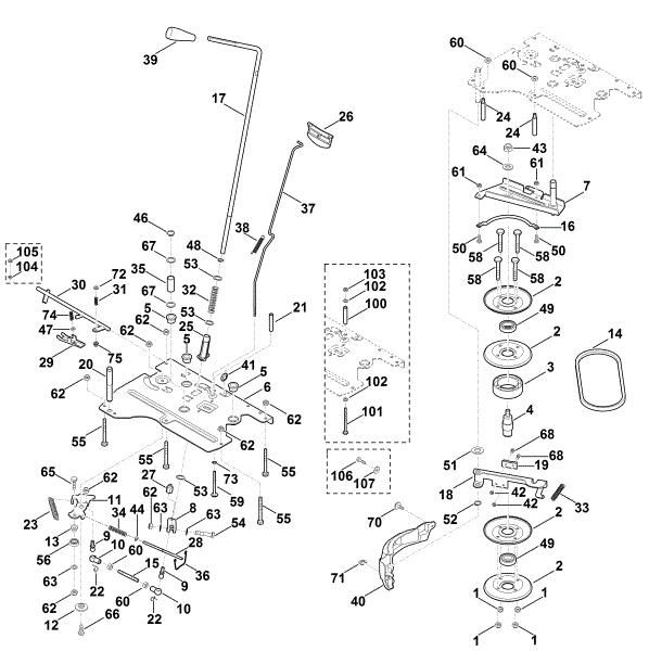Picture of L - Blade brake clutch, parking brake MT 6112.0 C
