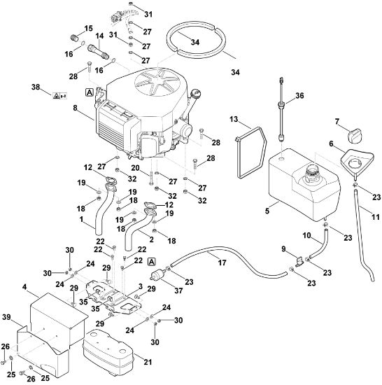 Picture of I - Engine, tank MT 6112.0 K