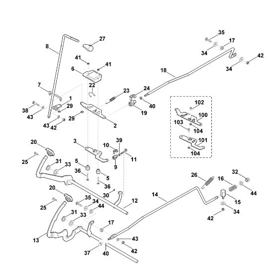 Picture of K - Brake and gearbox control MT 6112.0 K