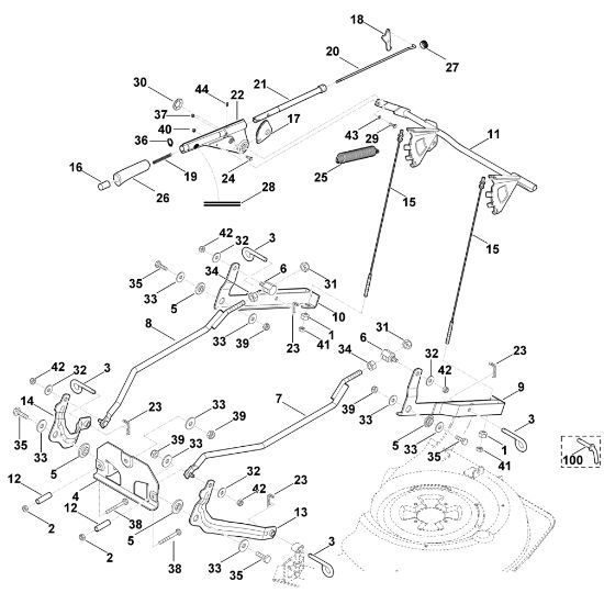 Picture of M - Height adjustment MT 6112.0 K