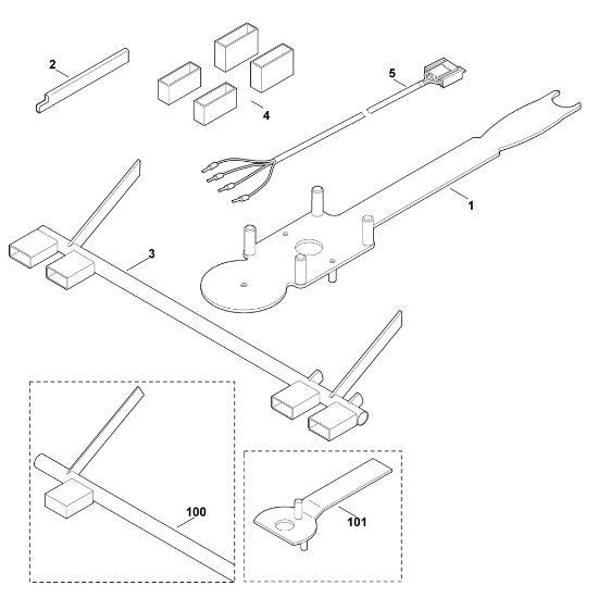 Picture of V - Special tool MT 6112.0 K