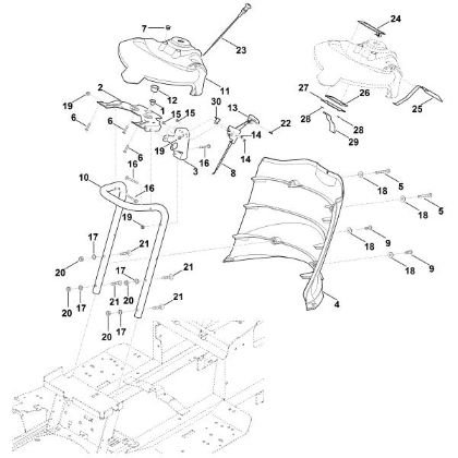 Picture of B - Dashboard MT 6112.1 ZL