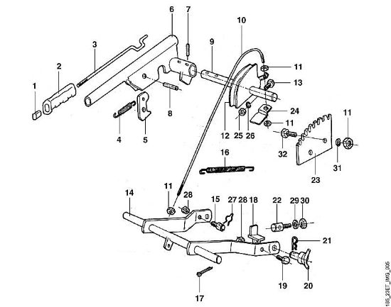 E - Height adjustment MT MT 680 brand Viking