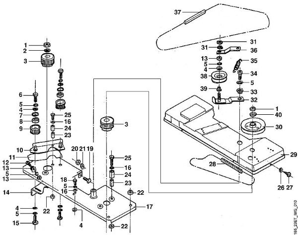 J - Mowing deck - 2 MT MT 680 brand Viking