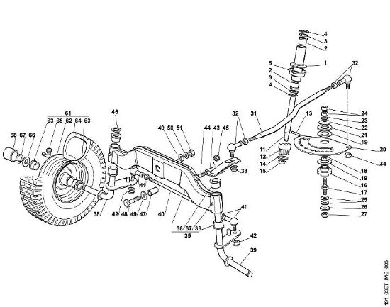 C - Steering MT MT 740 brand Viking