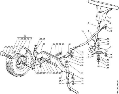 C - Steering MT MT 740 (1999, 2000) brand Viking