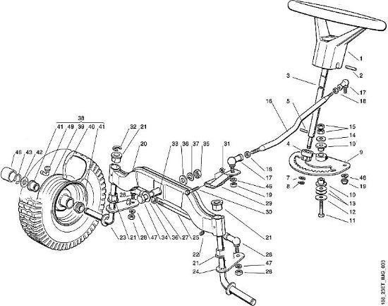 C - Steering MT MT 740 (1999, 2000) brand Viking