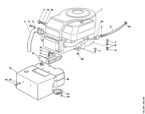 E - Engine MT MT 740 (1999, 2000) brand Viking