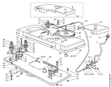 H - Mowing deck - 1 MT MT 740 (1999, 2000) brand Viking