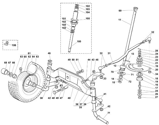 Picture of C - Steering MT 745