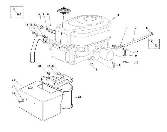 Picture of E - Engine MT 745