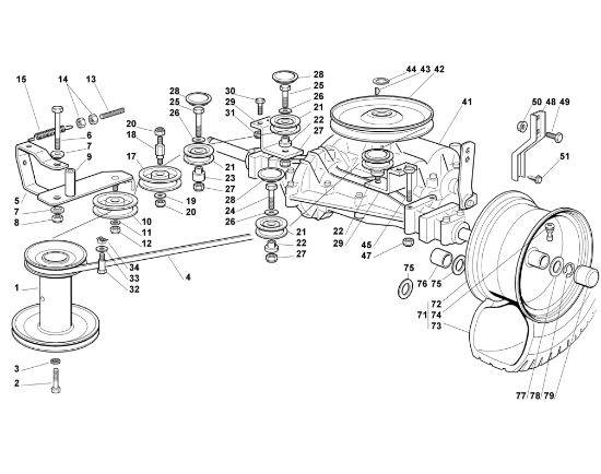 Picture of F - Gear head MT 745