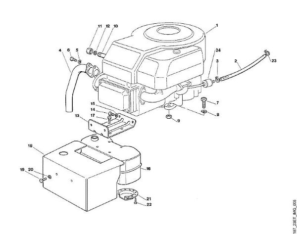 E - Engine MT MT 780 (1999) brand Viking