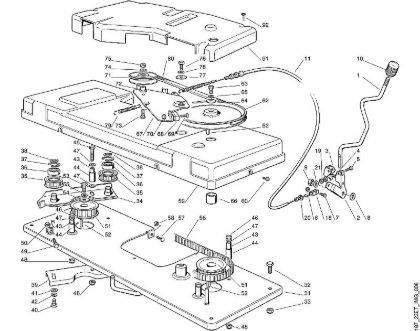 H - Mowing deck - 1 MT MT 780 (1999) brand Viking