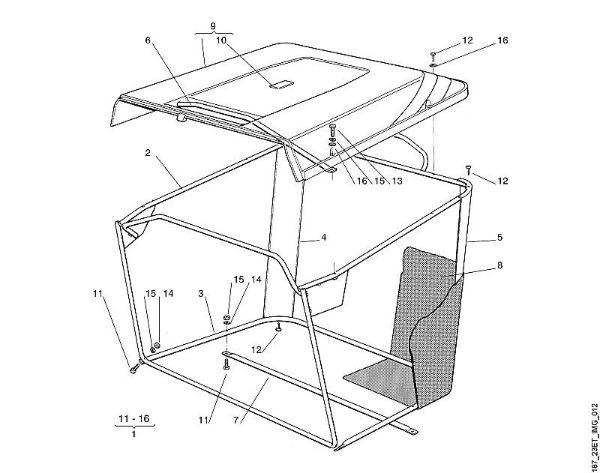 L - Grass catcher bag MT MT 780 (1999) brand Viking