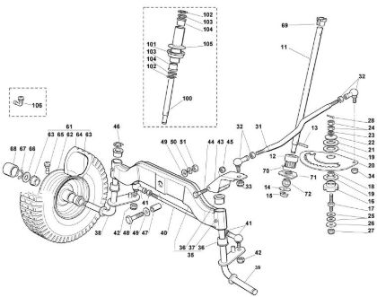 Picture of C - Steering MT 785 S