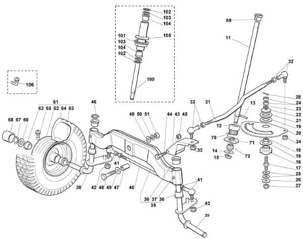 Picture of C - Steering MT 785 S