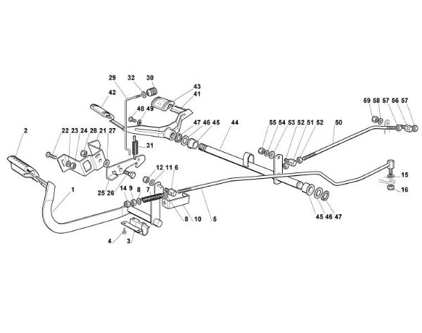 Picture of D - Brake and gearbox control MT 785 S