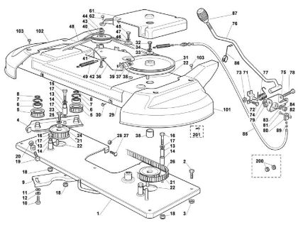 Picture of I - Mowing deck - 1 MT 785 S