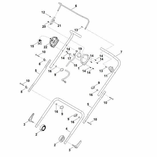 Picture of A - Handle RLA 240.0