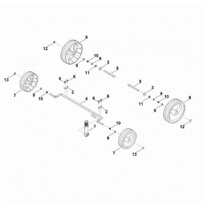 Picture of C - Chassis, height adjustment RLA 240.0