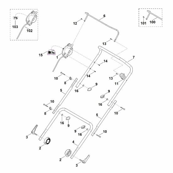 Picture of A - Handle RLE 240.0