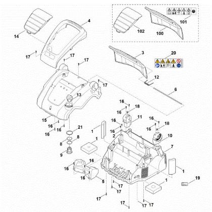 Picture of B - Housing RLE 240.0