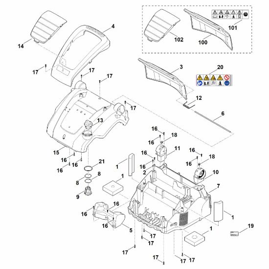Picture of B - Housing RLE 240.0