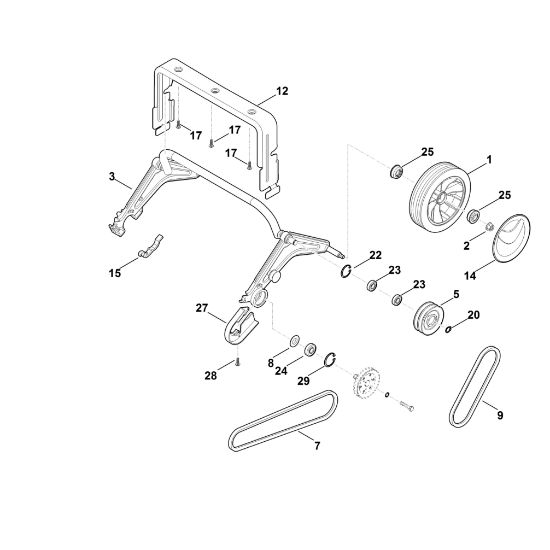 Picture of E - Shaft, Drive RLE 540.0