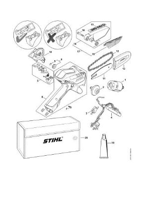 Picture of Spare parts from serial number 929771306 GTA 26