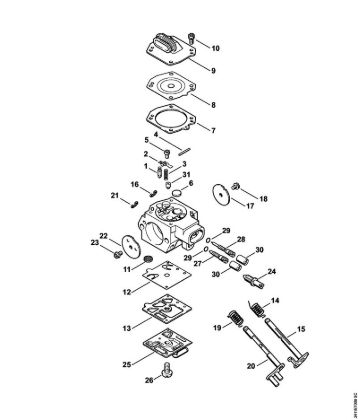 Carburetor HD-50 GS 461 GS 461 brand Stihl