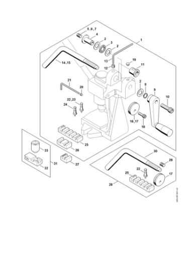 Picture of Rivet Spinners and Chain Breakers NG 7