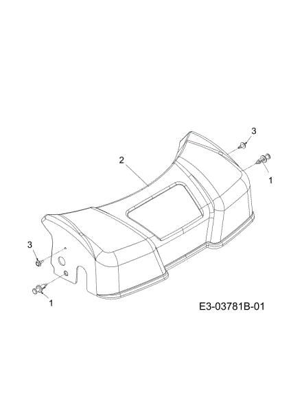 Protective guard G 55 VBX 4-IN-1 Cat. 2010 Lawnmower