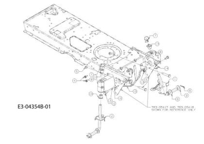 Front axle KROSSER 92/16 H Cat. 2010 Garden tractor
