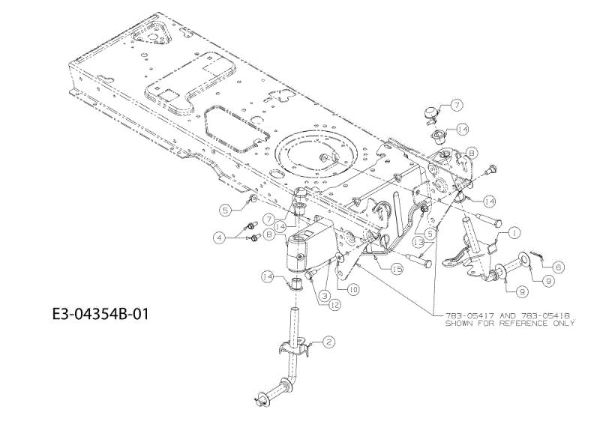 Front axle KROSSER 92/16 H Cat. 2010 Garden tractor